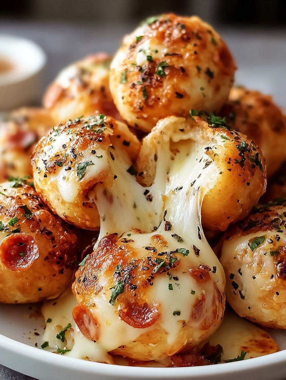 Airfryer Käse Pizzabällchen | Schnell & Knusprig Einfach image 2
