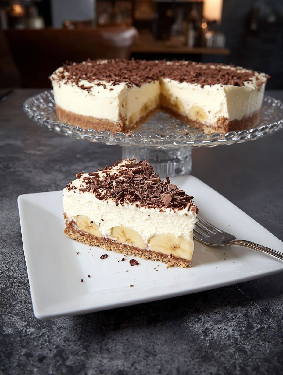 Bananen Torte no bake: Cremig & schokoladig image 2