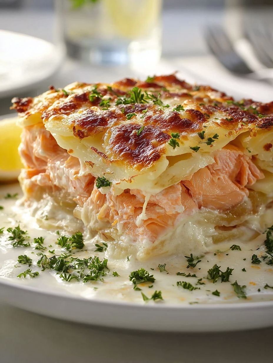 Beste Gesund Lachs Kartoffel Auflauf Cremig image 2