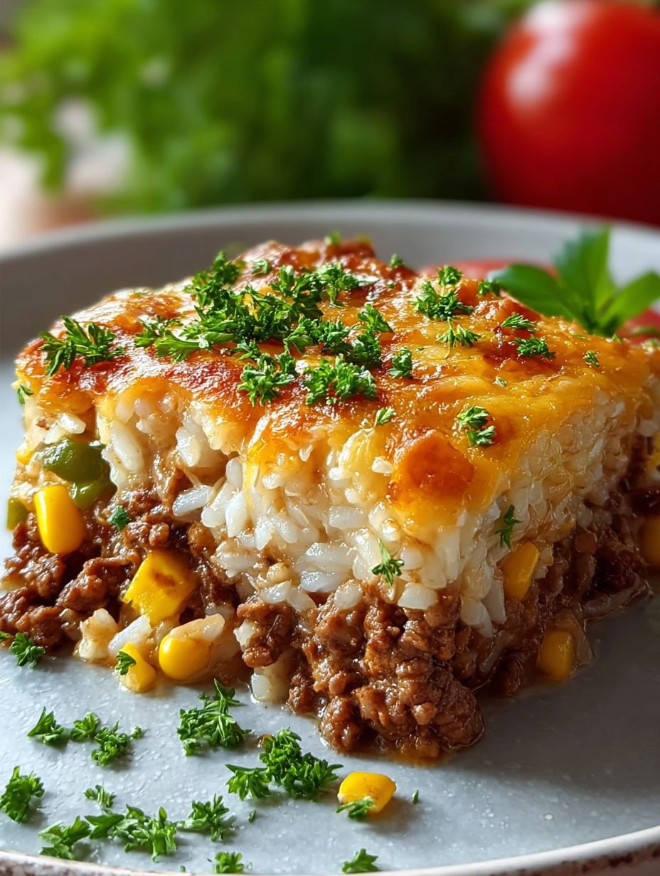 Beste Rinderhackfleisch Reisauflauf – Einfach & Schnell image 2