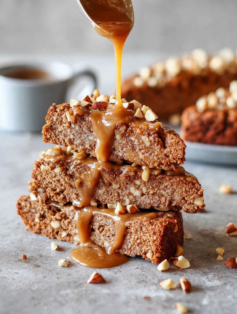 Beste Saftige Haselnuss-Dattelkuchen – Mit Karamellsauce image 2