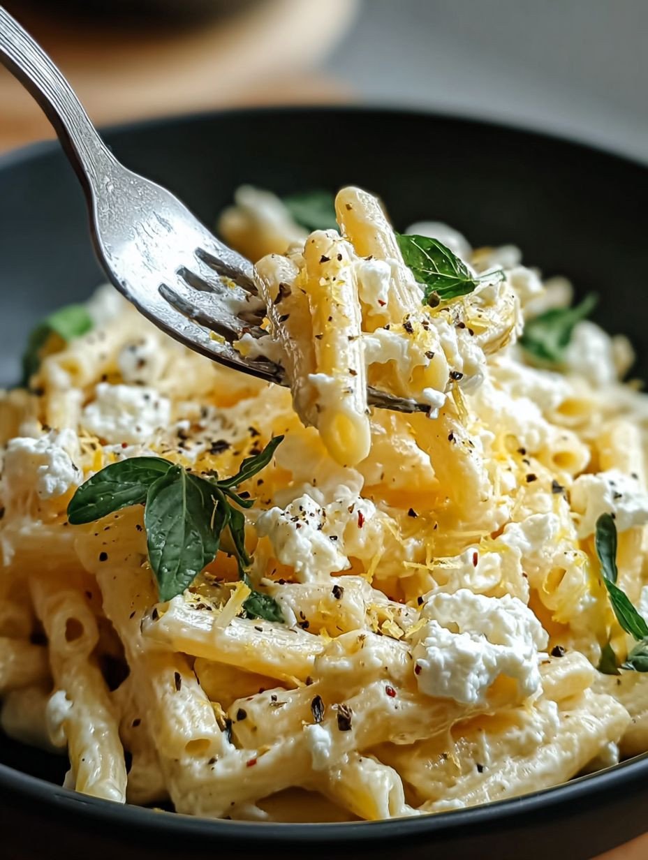 Beste Zitronen Feta Pasta – Einfach, Schnell & Gesund image 2
