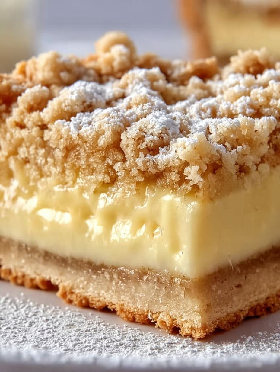 Bester Einfacher Puddingstreuselkuchen Knusprig image 2