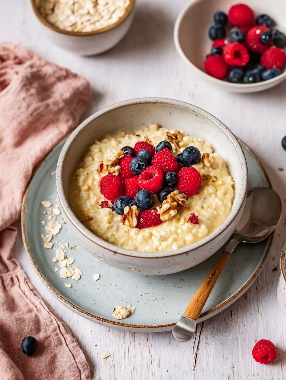 Cremiger Milchreis mit Beeren | Einfach & Gesund image 2