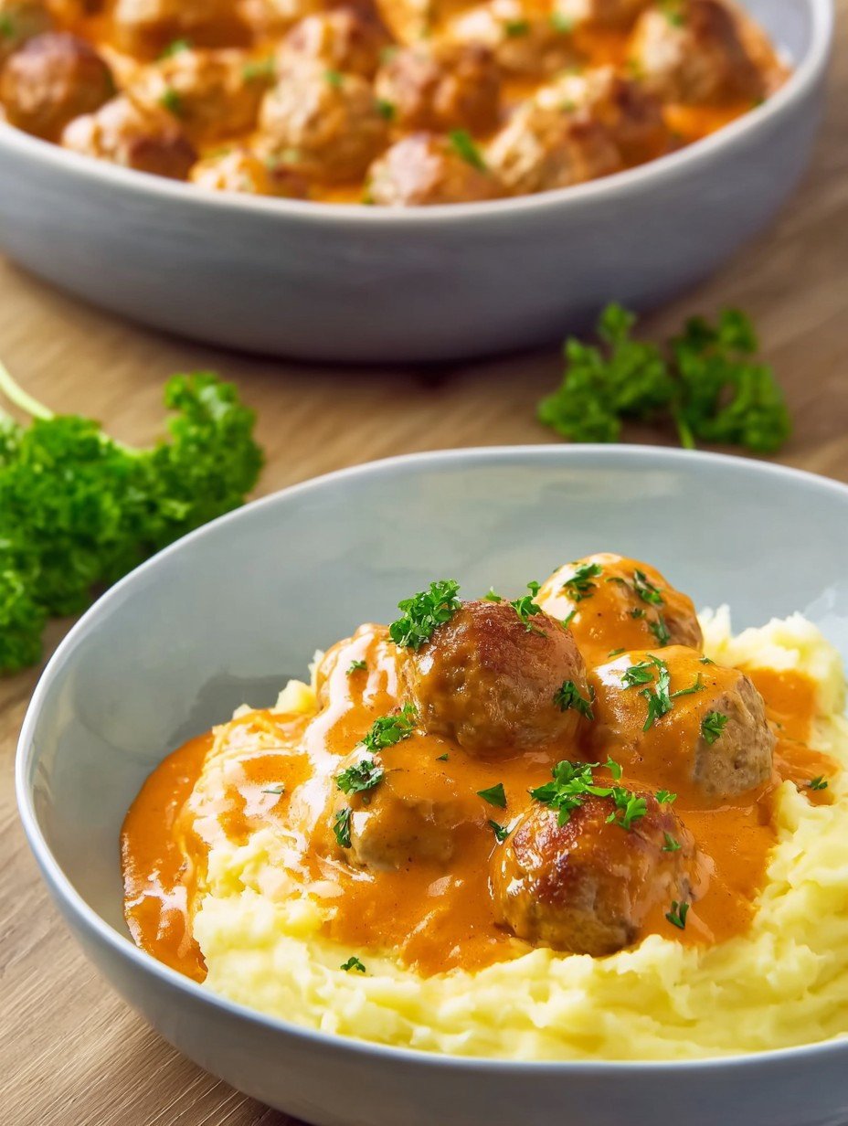 Einfach Schnell Hackbällchen mit Kartoffelpüree – Perfektes Abendessen image 2