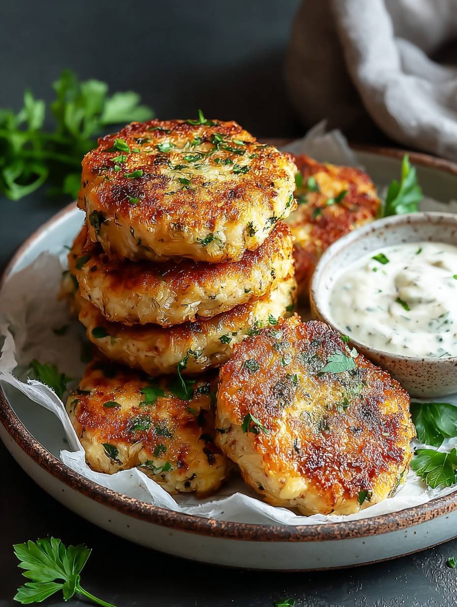 Gesunde Einfache Airfryer Hähnchenfrikadellen Knusprig image 2