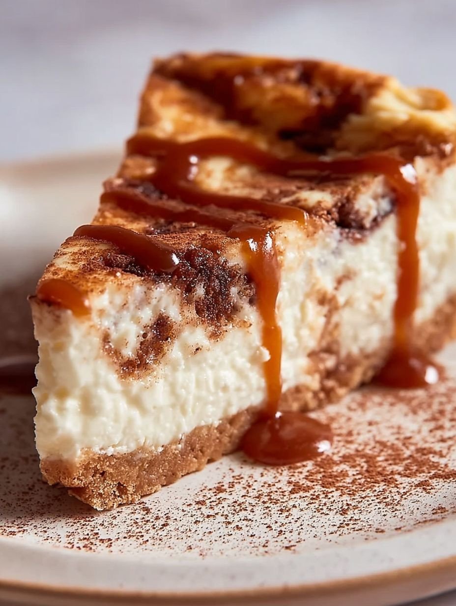 Karamell Käsekuchen mit Keksboden | Einfach & Schnell image 2