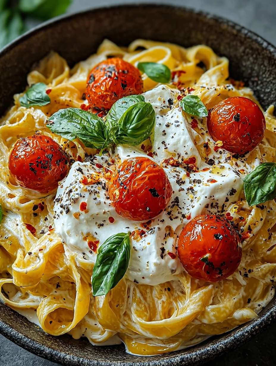 Schnell Einfach Burrata Pasta – Cremiger Genuss image 2