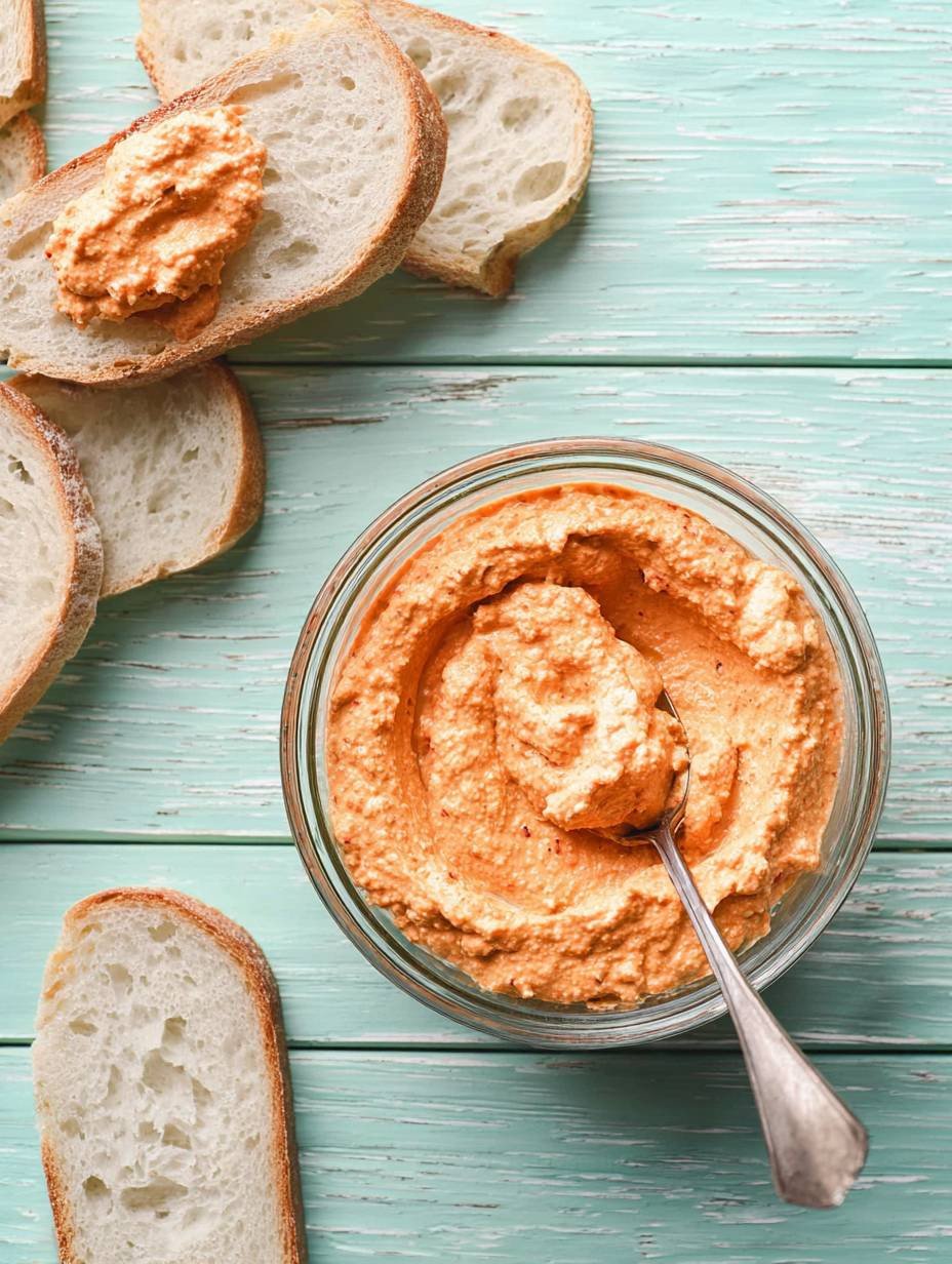 Cremiger griechischer Feta-Dip mit Ajvar-Kick. image 2