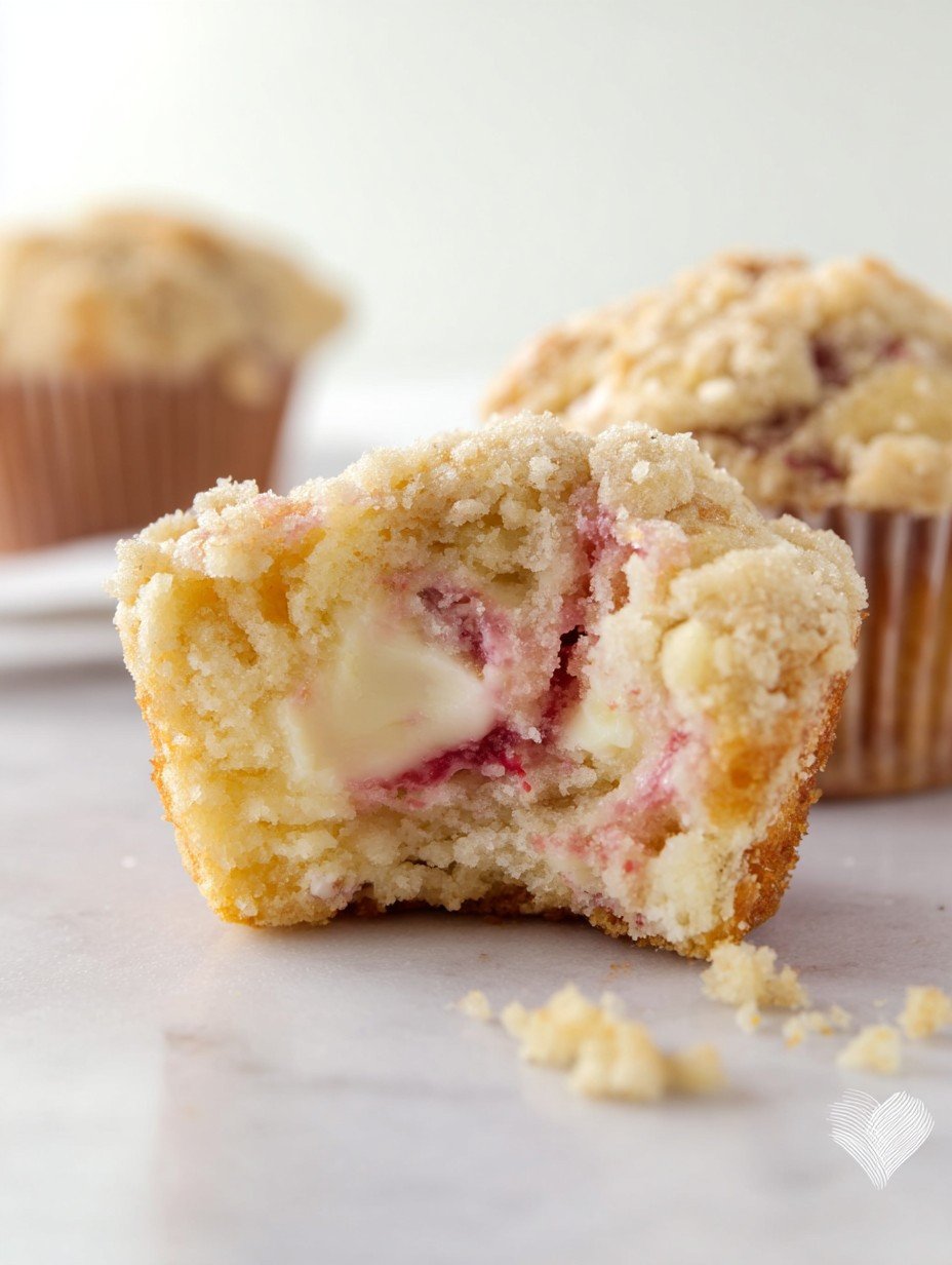 Himbeer-Streusel-Muffins mit cremigem Kern image 2