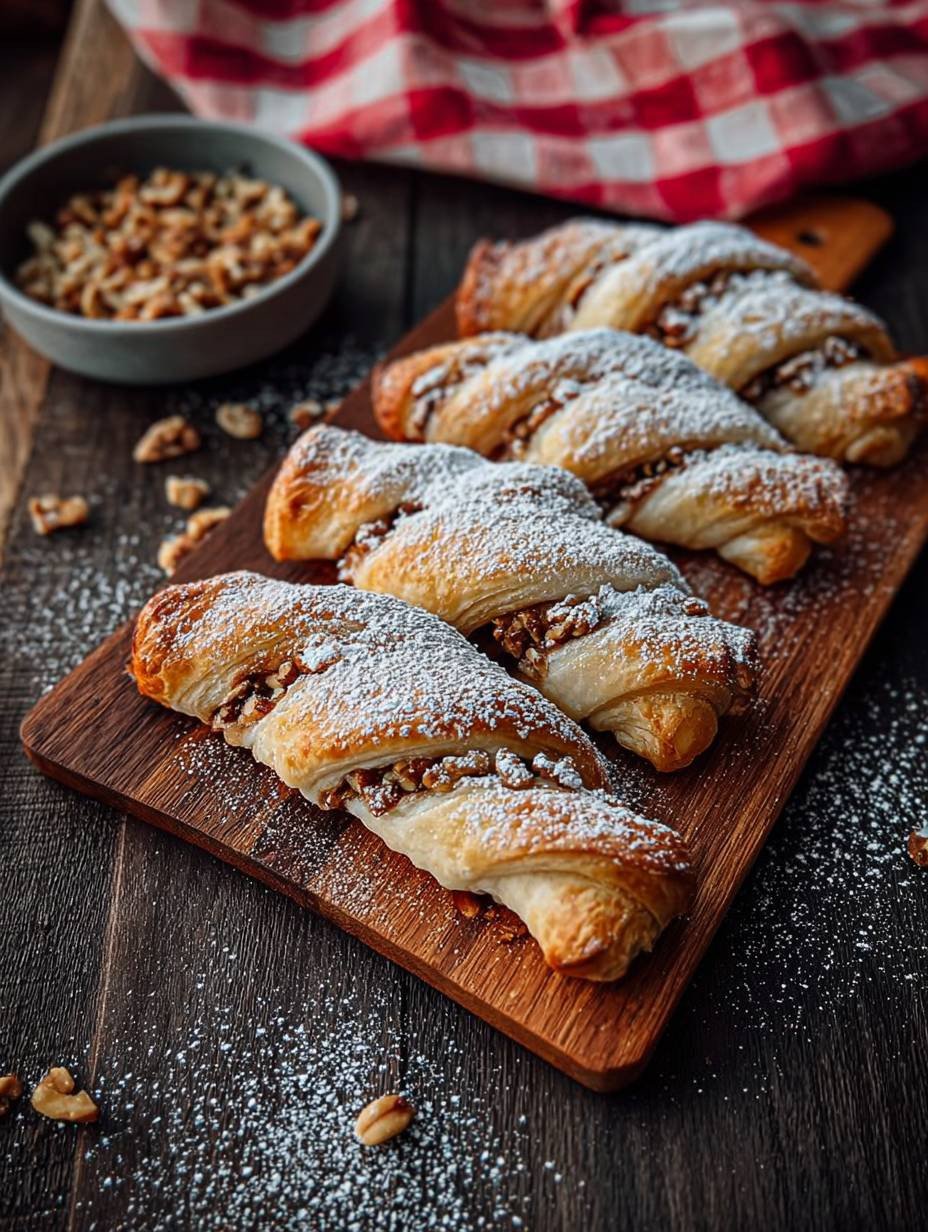 Himmlische Nuss-Croissants, knusprig & lecker image 2