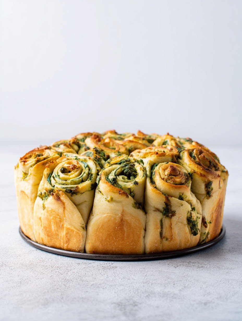 Himmlisches veganes Bärlauch Zupfbrot Rezept image 2