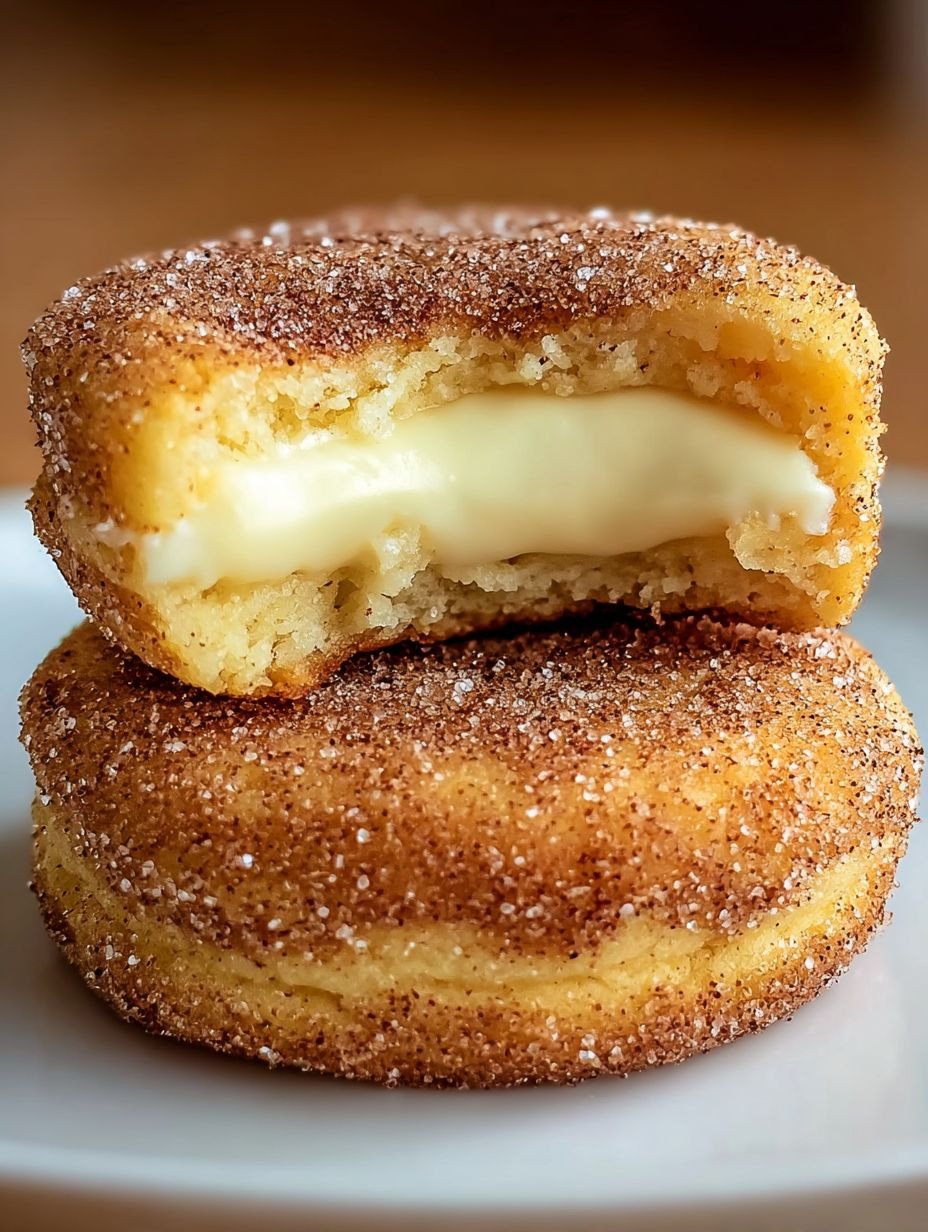 Luftige Zimt-Donuts mit cremiger Füllung image 2