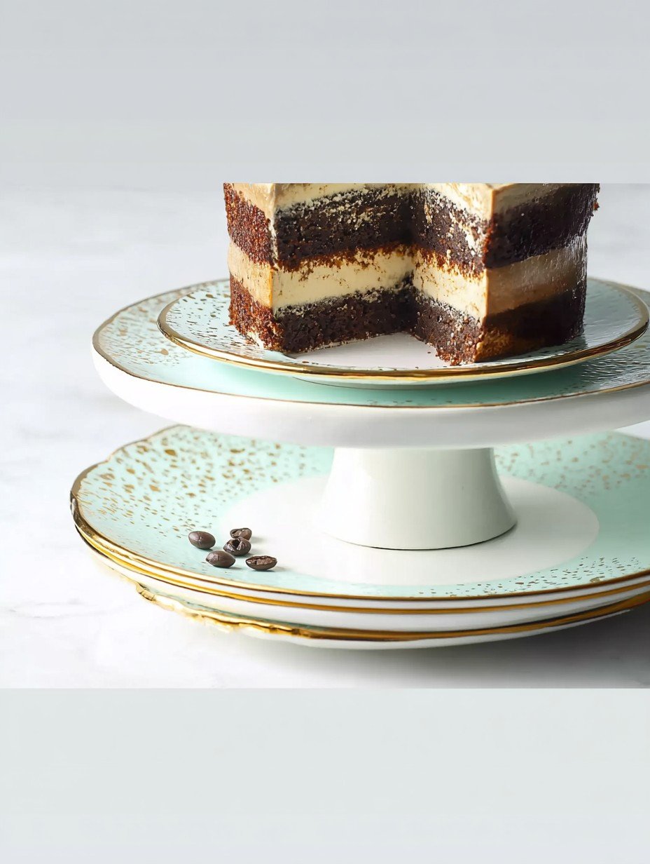 Saftiger Schoko-Kaffee-Kuchen mit cremiger Füllung image 2