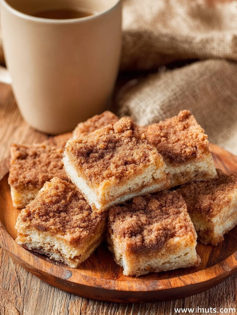 Saftiger Zimtkuchen vom Blech mit knusprigen Streuseln image 2