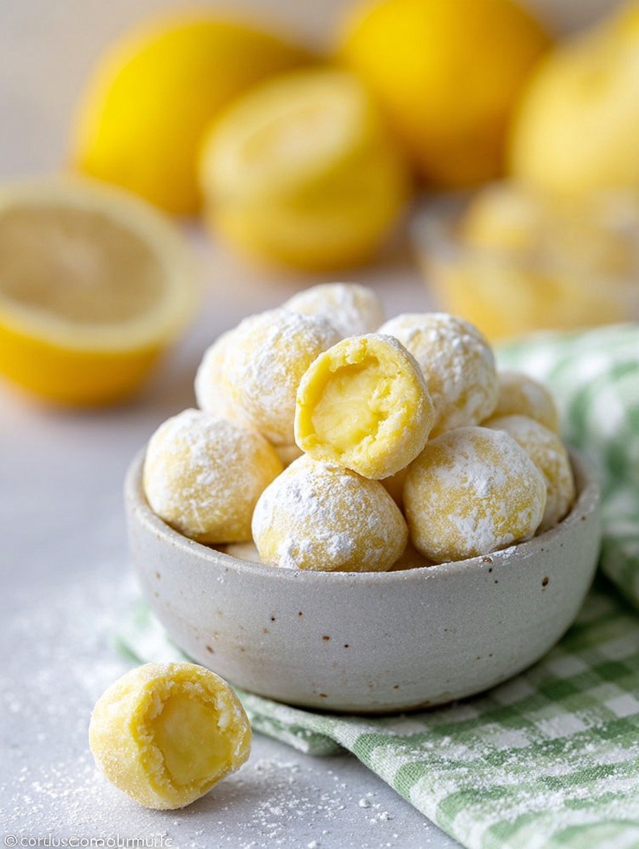 So einfach machst du himmlische Zitronen Pralinen image 2