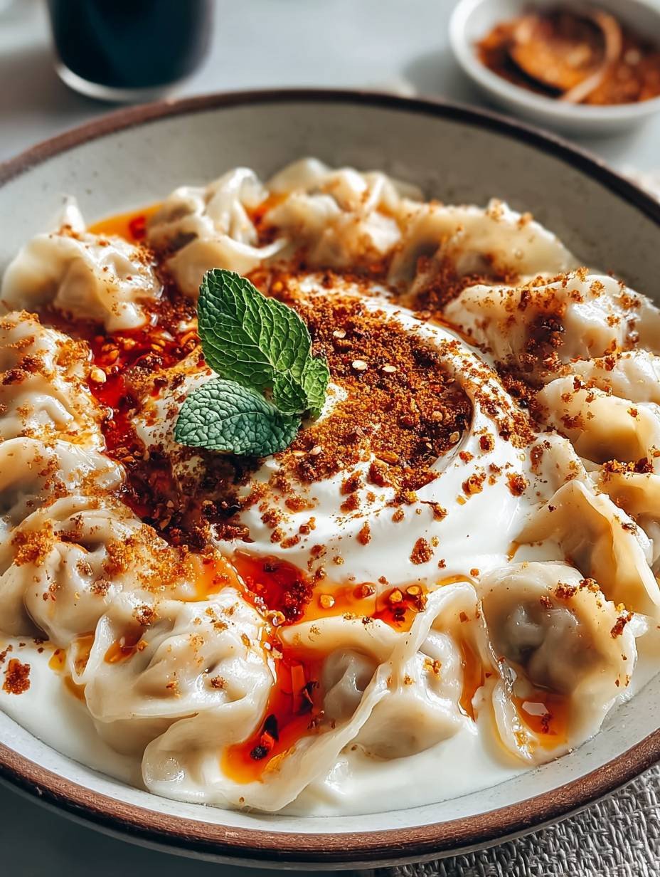 Türkische Manti: Ein cremig-würziges Highlight image 2