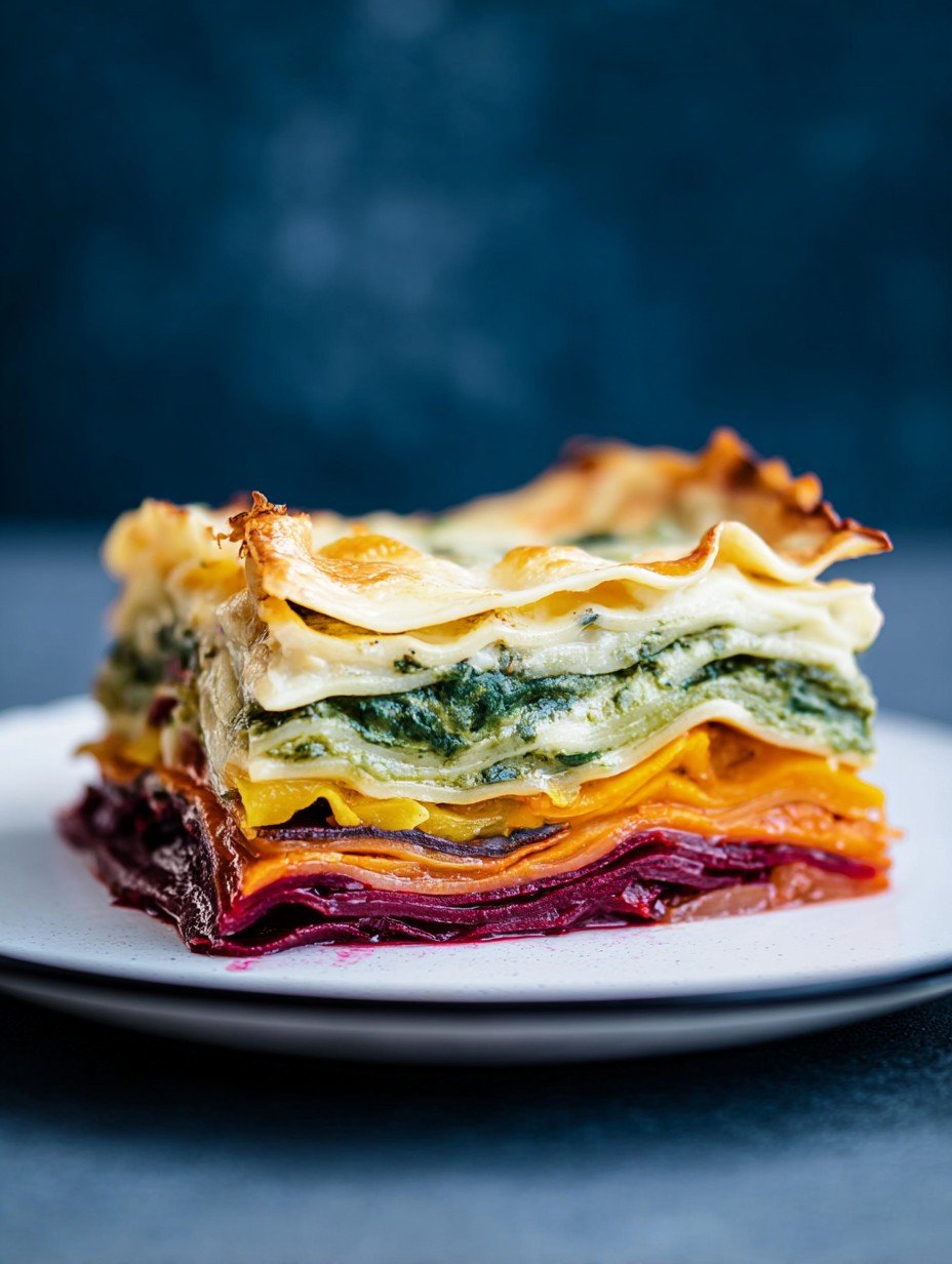 Vegane Regenbogen Lasagne – ein Genuss für die Augen image 2