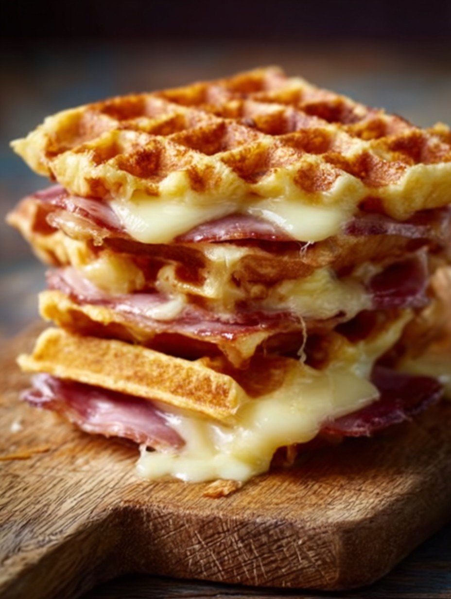 Waffeln mal anders: Herzhaft mit Käse! image 2