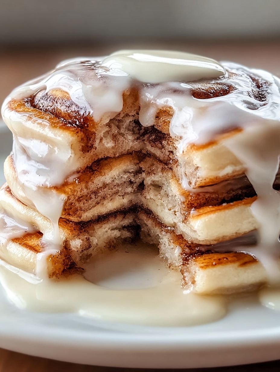 Zimtschnecken Pfannkuchen Rezept: Fluffig & mit Zuckerguss image 2