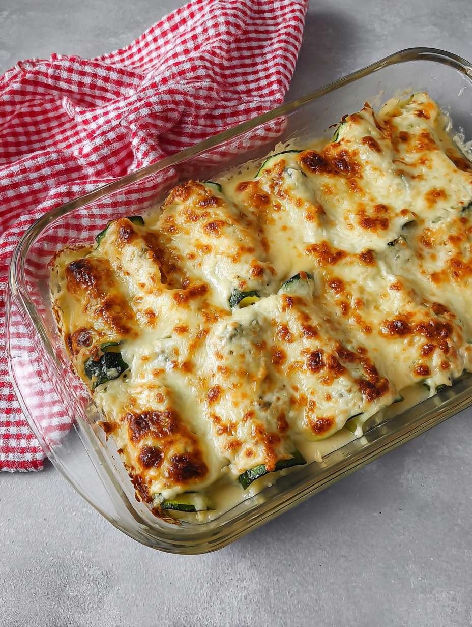 Zucchini Cannelloni: So Cheesy & Comforting image 2