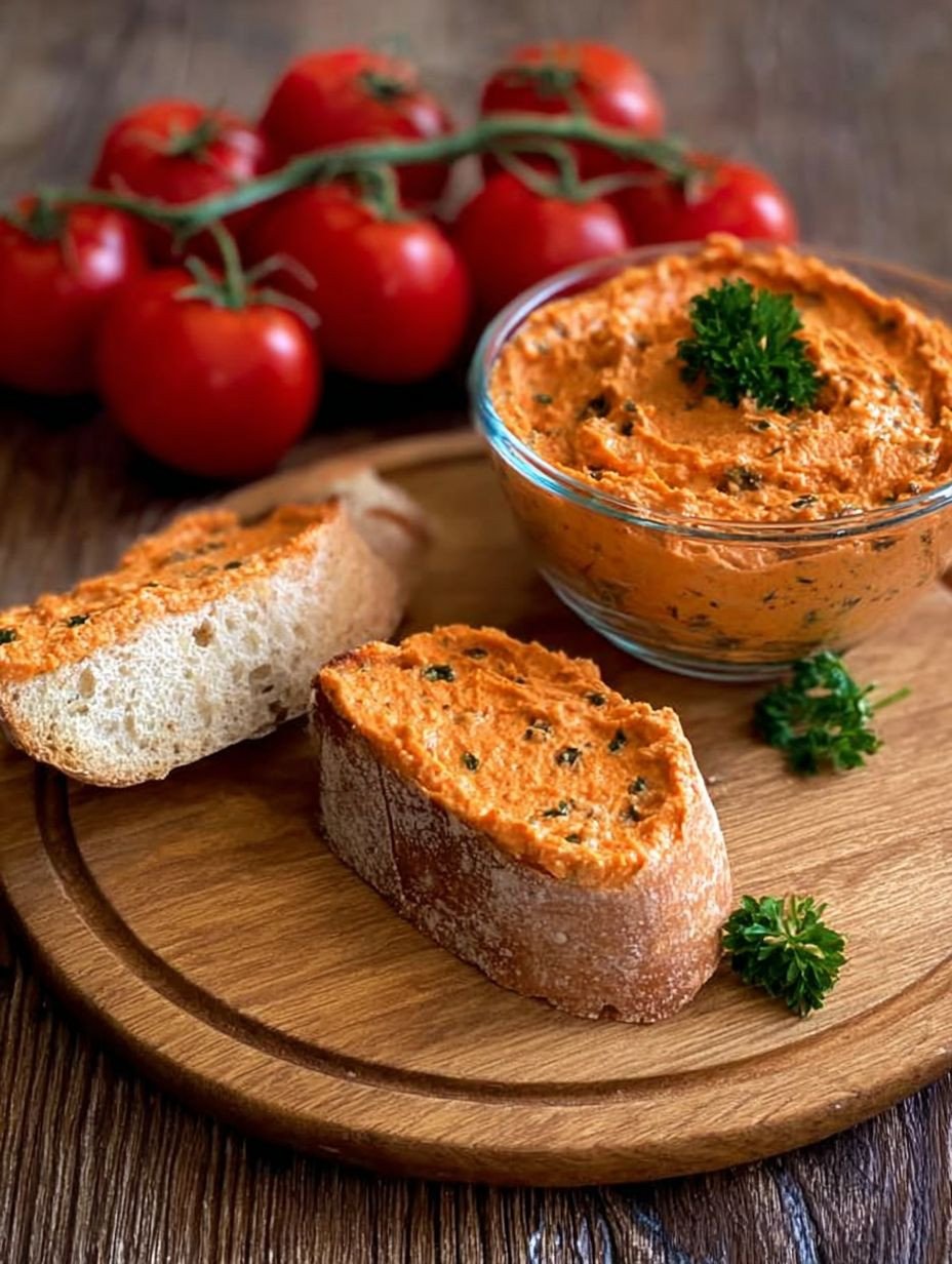 Cremiger Tomaten-Knoblauch-Aufstrich | Dein Rezept! image 2