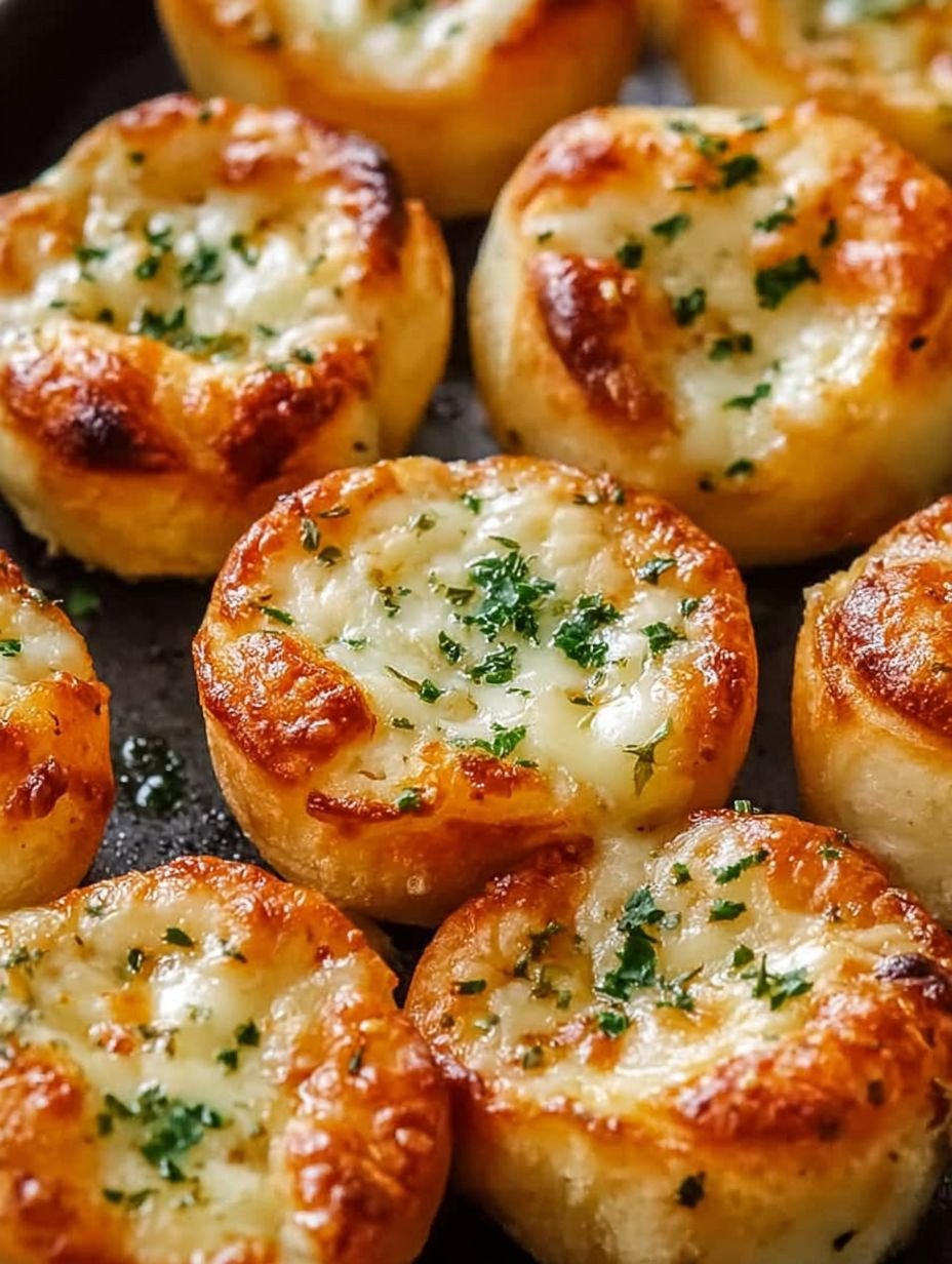 Die knusprigsten Käse-Knoblauch-Häppchen, die du probieren wirst. image 2