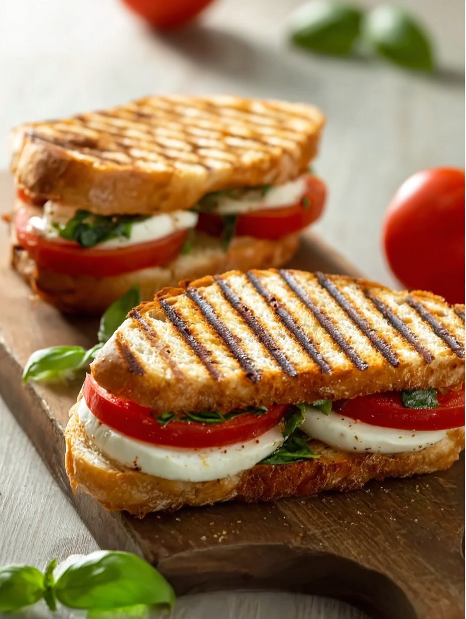 Le Panini Tomate Mozzarella Grillé Parfait image 2